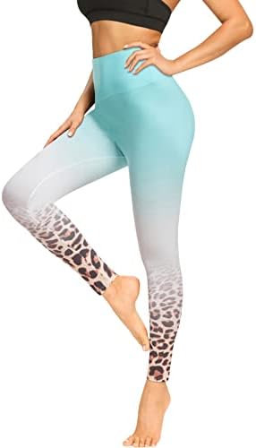 Masne meke gamaše za žene - Kontrola trbuha s visokim strukom Ne vidi se kroz joga hlače za vježbanje