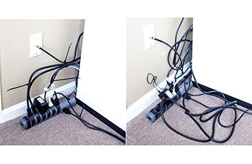 Ziptie.com 8-inčni crni najlon višenamjenski kabel, teška zatezna čvrstoća 75 lb | UL na popisu, UV otporna, unutarnja ili