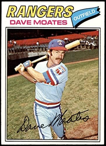 1977. Topps 588 Dave Moates Texas Rangers NM Rangers