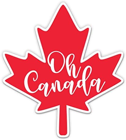 OH Kanada naljepnica - naljepnica prijenosnog računala - vodootporni vinil za automobil, telefon, boca vode - Kanadski naljepnica