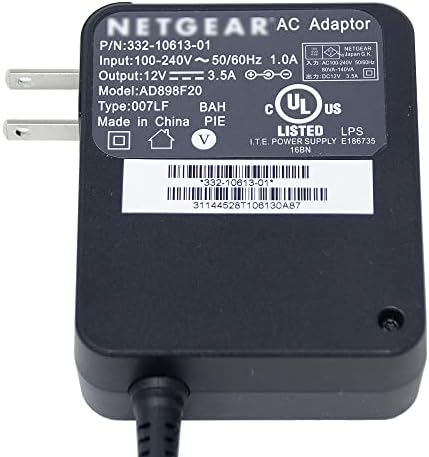 332-10613-01 AD898F20 12V 3.5A 42W AC Adapter kompatibilan s Netgear C6300 C6300BD C7000 R7500