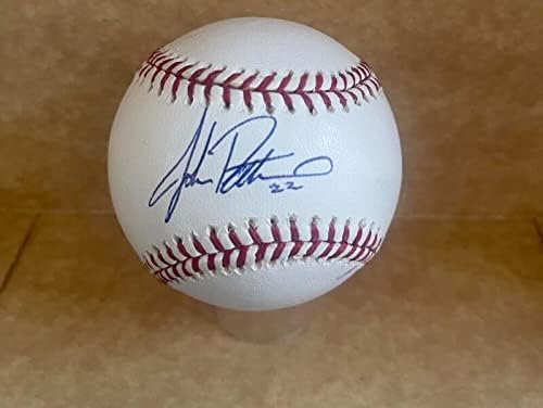 John Patterson Washington Nationals potpisao je autogramirani M.L. Bejzbol w/coa - autogramirani bejzbol