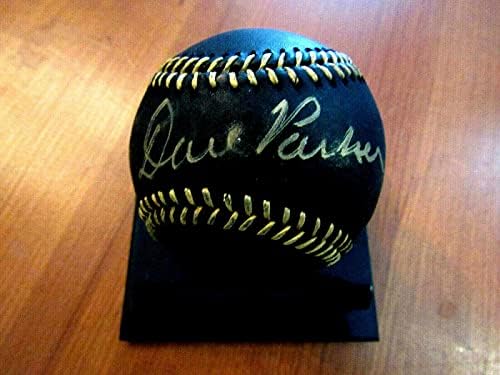 Dave Parker MVP Pittsburgh Pirates Reds A's Potpisani auto crni OML bejzbol JSA - Autografirani bejzbols