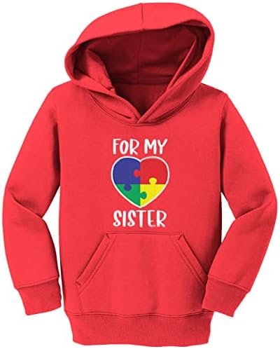 Tcombo za moju sestru - autizam zagonetka srca mališana/mlade runa hoodie