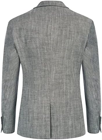 PJ Paul Jones muški vitak fit lagana latna jakna s krojenim blejzerom Sport kaput