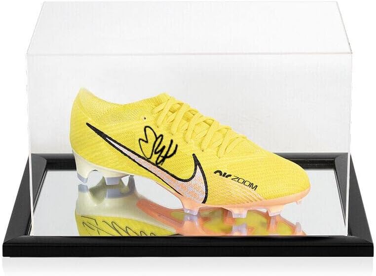Erling Haaland potpisao nogometnu čizmu - Yellow Nike Mercurial Superfly - u acryli - autografski nogomet