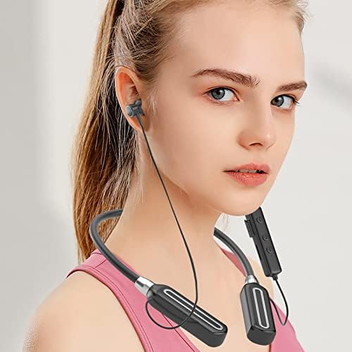 Bluetooth slušalice Halter Neck, Bluetooth slušalice, bežične Bluetooth slušalice s velikim posilama u slušalicama, za sport,