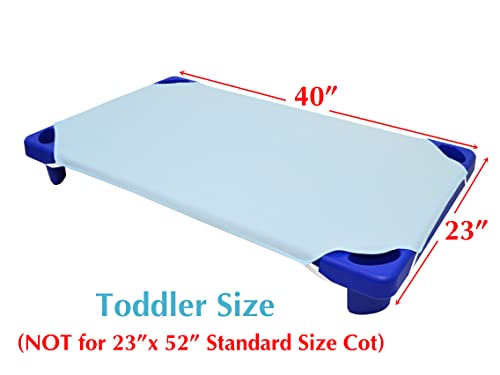 American Baby Company prirodni pamuk Percale Toddler Daycrea/predškolska boja, plava, 23 x 40, meka prozračna, za dječake