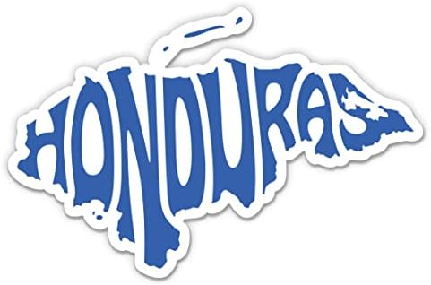 Honduras naljepnica - naljepnica prijenosnog računala 5 - vodootporni vinil za automobil, telefon, boca vode - Honduras naljepnica
