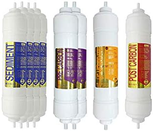 8EA Premium Zamjenski filter za vodu 1 godina postavljeno za slatku vodu: AQ-110/ F301-U/ F303/ FW-320/ FW-330/ FW-3700-1