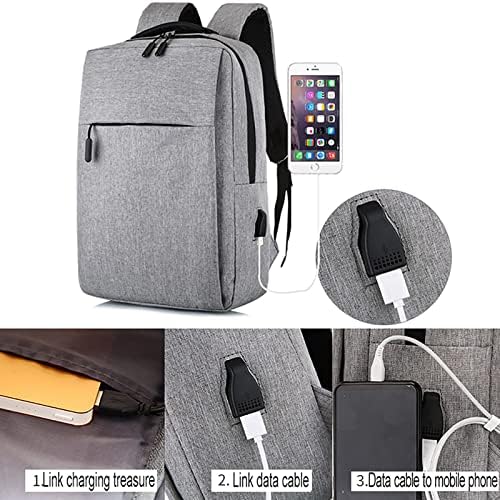 Rayuwen Laptop Ruksak USB punjenje poslovanja ruksaka muškarci casual putovanja dnevne pakete vodootporna prijenosna prijenosna