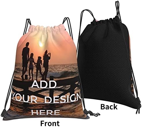 Prilagođeni ruksak za prijenosno računalo Personalizirani ruksak velikog kapaciteta Dodajte svoje ime fotografije Prilagodite