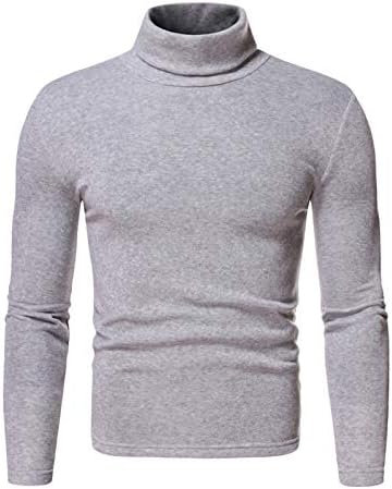 ZDFER muška kornjača pulovera dukserice, majice s dugim rukavima.