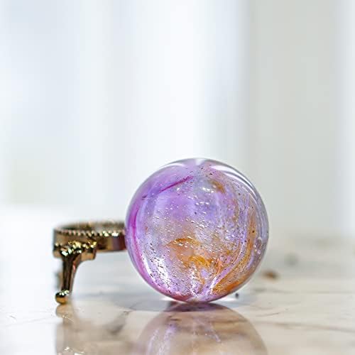 40 mm prirodne kristalne sfere sa stojećim zacjeljivanjem dragulja i kristala čakre za uravnoteženje figura za uravnoteženje