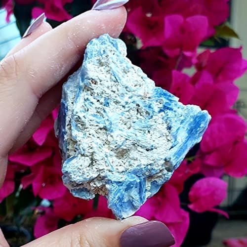 Plavi kyanit iz Brazila Ocijenjeni klaster drzy sirovo prirodno grubo kristalno ozdravljenje uzorka dragulja - Majčin Zemljini