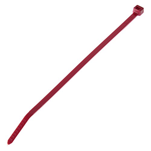 Panduit PLT2H-TL2 kabelska kravata, lagano-teška, najlon 6,6, 8,1-inčna duljina, crvena