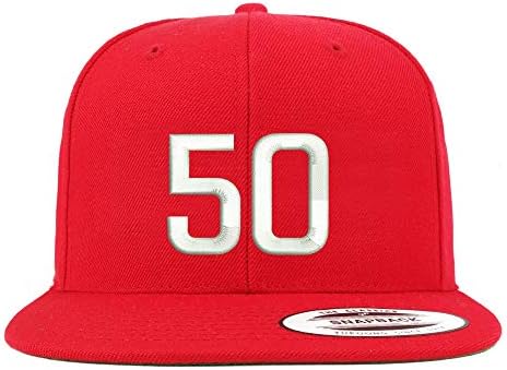 Trgovina modnom odjećom od 50 bejzbolskih kapa s vezom od 50