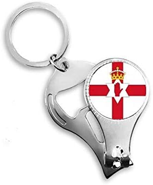 Sjeverna Irska Nacionalna zastava Europe Country Country Nipper Ring Otvarač ključeva s ključevima Clipper