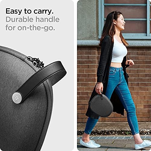 Spigen Klasden dizajniran za AirPods Max nošenje torbice za torbicu za putničke kućice - ugljen siva [Kompatibilna s pametnim
