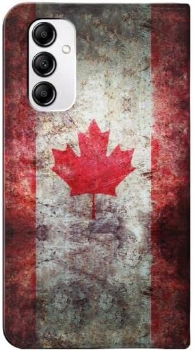 2490 kanadska zastava s javorovim listom tekstura PU Koža Flip slučaj za 923