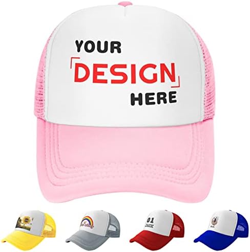 Prilagođeni šeširi za muškarce Žene dodajte vaše ime logotip Photo Dizajn Personalizirani kamionski šeširi Podesivi bejzbol