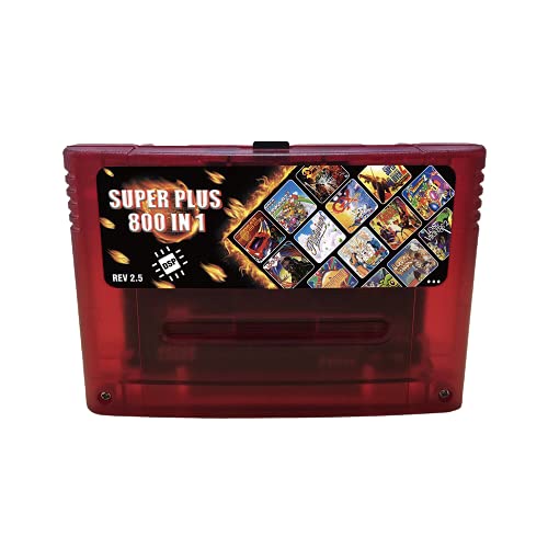 LKSYA NOVA VERSIJA SUPER DSP Plus 800 u 1 Rev 2,5 Game Card za SNES 16 -bitni uložak za video igre