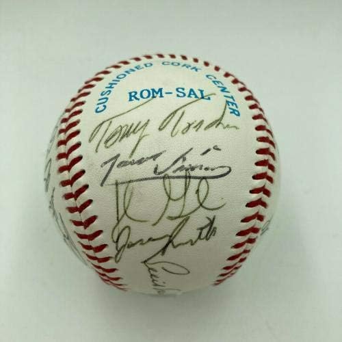Tim Hagerstown Suns Toronto Blue Jays iz 1990 -ih potpisali su bejzbol u maloj ligi - Autografirani bejzbol