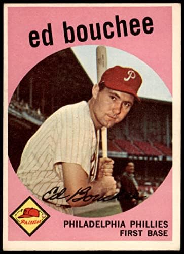 1959. Topps 39 Ed Bouchee Philadelphia Phillies ex Phillies