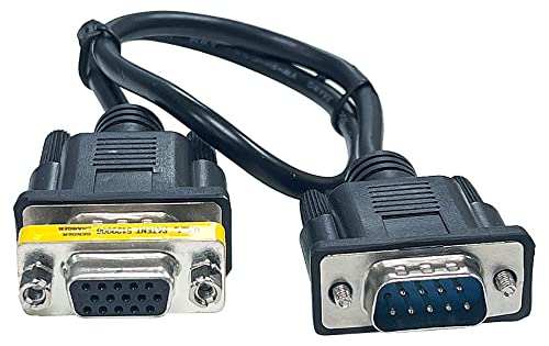 RGB CGA 9-pinski mužjak do VGA HD15 pin ženski adapter kabel