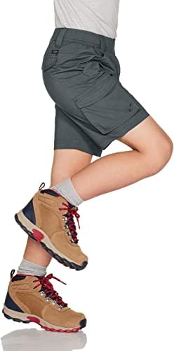 CQR Kids Youth Povuci na teretne kratke hlače, planinarenje na otvorenom na otvorenom, lagane elastične atletike s džepovima