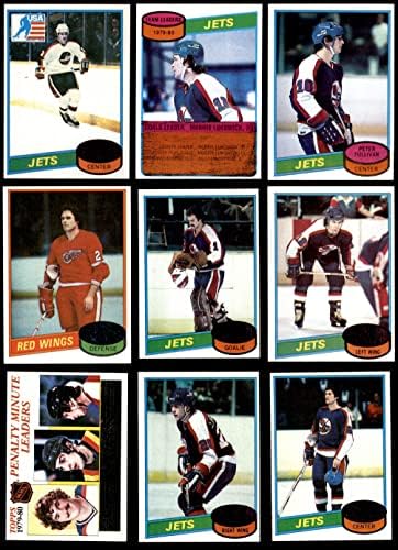 1980-81 Topps Winnipeg Jets Team Set Winnipeg Jets-Hockey EX/MT+ Jets-Hockey