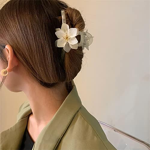 N/a biserni cvjetni kandži za kosu za kosu za žene barrettes pribor za kosu za kosu za glavu