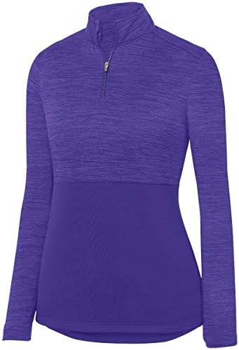 Augusta Sportska odjeća Womens Shadow Tonal Heather 1/4 zip pulover