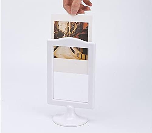 4 pakiranje stojećih okvira za fotografije, samostalna fotografija, vertikalni držači znakova 4x6 , dvostrani zaslon od stola,