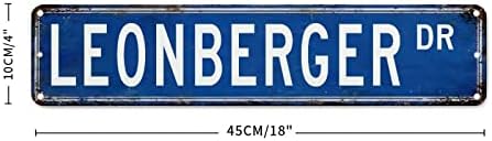LEONBERGER RETRO stil Metal Tin Sign Leonberger Ljubitelj Poklon rustikalni trijem znakovi metalni ulični znak viseći novitet