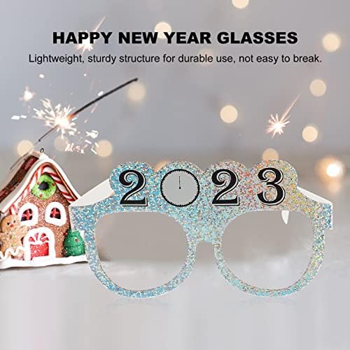 Abaodam Nova godina Eve diplomiranje rekvizita 12pcs 2023 naočale Happy Eve Party naočale festival naočale za naočale 2023
