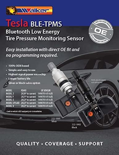 Walker Products 222-1001 Tesla Bluetooth niska energija TPMS senzor