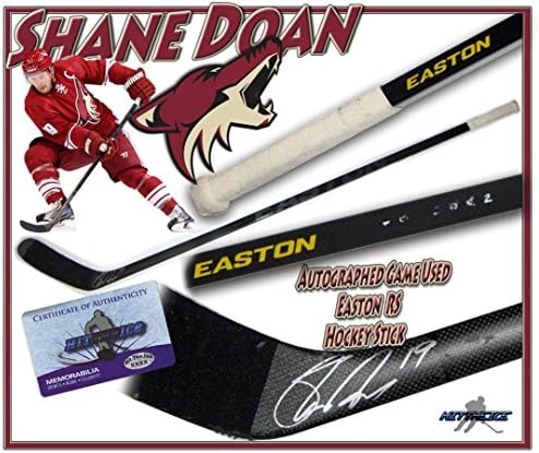 Shane Doan potpisao 2013 Igra je koristila štap Phoenix Coyotes Easton RS w/CoA - Autografirani NHL štapići