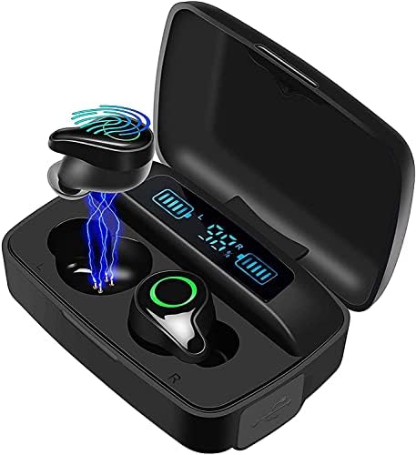 Duoten vodootporni bežični uši, Bluetooth 5.0 bežične slušalice 156H Playtime Hi-Fi stereo zvuk, IPX7 vodootporni uši bežične