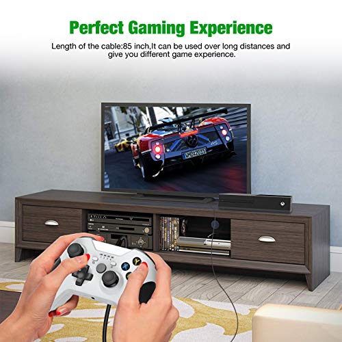 Yccsky Wired Controller za Xbox One/Xbox Series X | S, Wired Game Controller s kontrolom načina rada, dvostrukim VBT -om