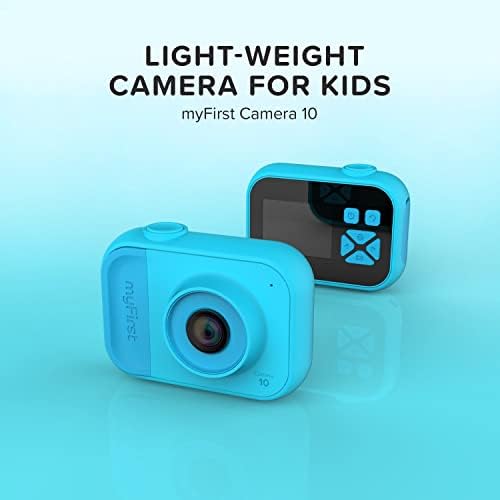 Myfirst kamera 10 - Digitalni fotoaparat za dječake djevojčice u dobi od 4-9 5MP Video Photo 32GB s adapterom za vijke od