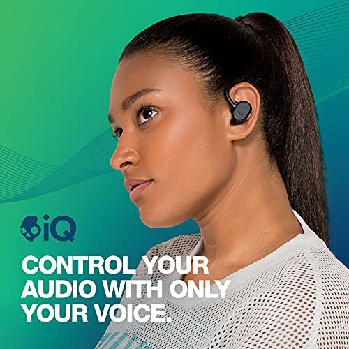 Skullcandy Push Active True Wireless In -Ear Bluetooth Earbud, koristite s iPhoneom i Androidom s futrolom za punjenje i