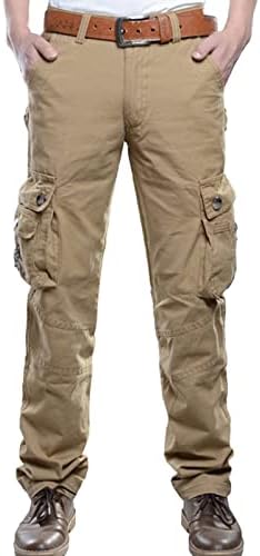 Muške vanjske vojne taktičke hlače povremene multi džepne teretne hlače opuštene vojske pješačke hlače
