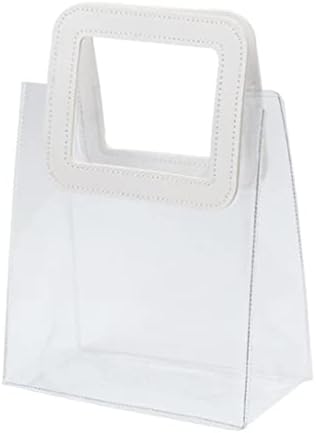 Poklon vrećice s ručkom prozirna torba vodootporna PVC torba prozirna torba za pakiranje torba za kupovinu torba na rame