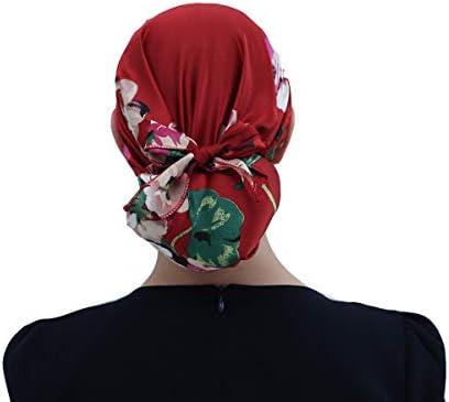 Elastični turbani kemoterapije za žene duge kose šal šarf glava za tiskanje raka