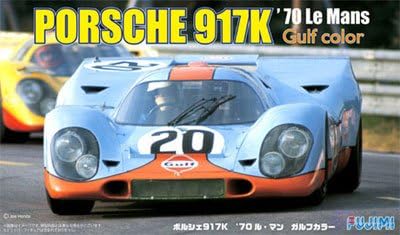 FUJIMI 1/24 RIAL Sportski automobil serija br.4 Porsche 917K '70 Le Mans Gulf Color
