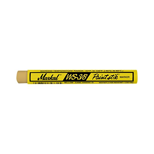 Markal 82421 WS-3/8 PaintStik uklonjivi marker/bojice od čvrste boje, žuta