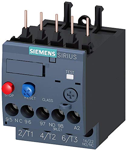 Siemens Sirius 3RU21160DB0 relej toplinskog preopterećenja, 0,22 do 0,32A raspon, veličina S00, klasa putovanja 10, ručno/automatsko