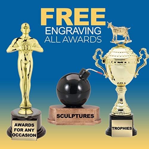 Nagrade istog dana kristalni trofej golf kluba - personalizirajte/prilagodite sa besplatnim graviranjem