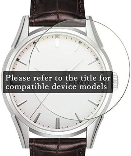 Synvy [3 pakiranje] Zaslon zaslona, ​​kompatibilan s Casio MTP-VD01L-lPU TPU Film Smartwatch Smart Watch Protectors [Ne ublaženo